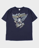 Vintage Anvil Bob Seger Bullet Club Crewneck T-Shirt - XL