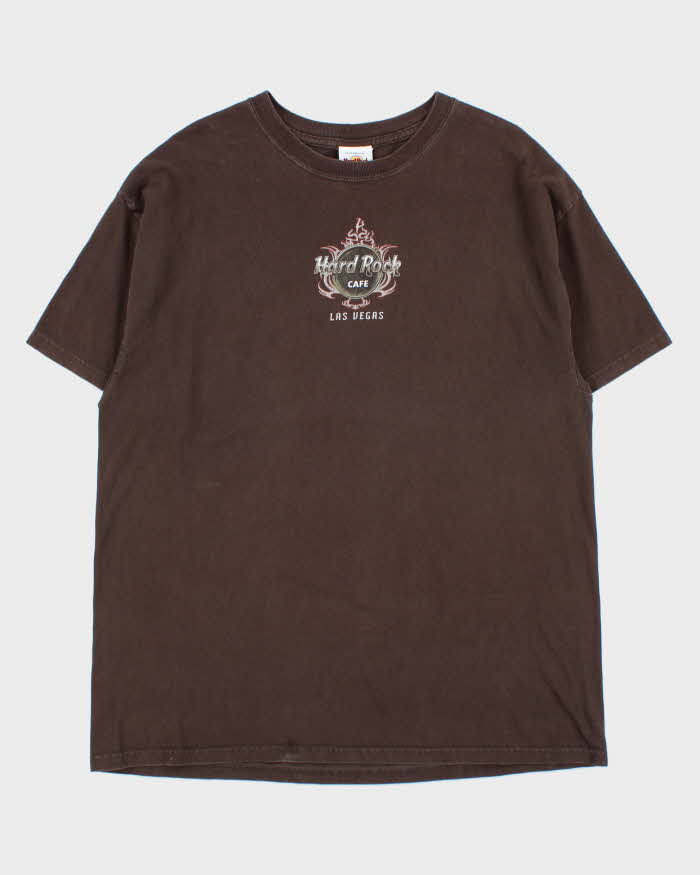 Vintage Y2K 00s Hard Rock Cafe Las Vegas Crewneck T-Shirt - XL