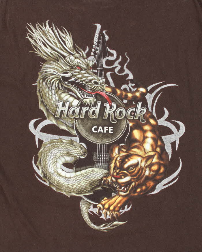 Vintage Y2K 00s Hard Rock Cafe Las Vegas Crewneck T-Shirt - XL