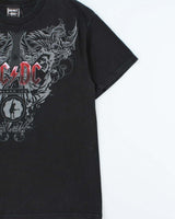 Vintage 00s Admit One ACDC Black Ice 2009 Tour Crewneck T-Shirt - L