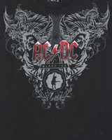 Vintage 00s Admit One ACDC Black Ice 2009 Tour Crewneck T-Shirt - L