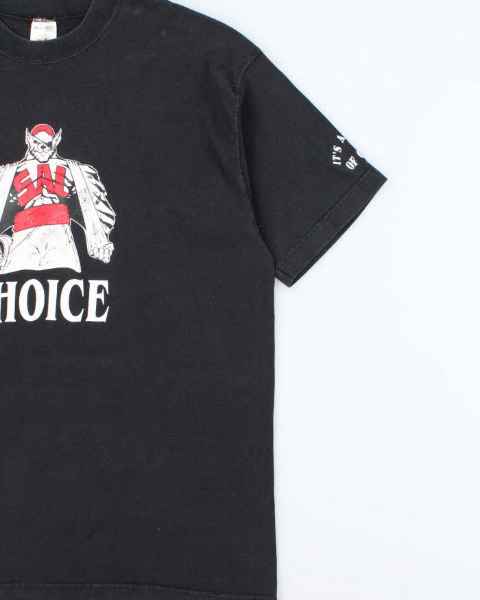 Vintage 1990s Choice Heavyweight Made In USA Lofteez Crewneck T-Shirt - XL