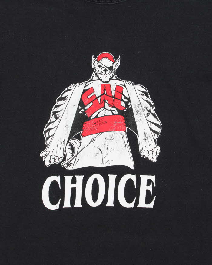 Vintage 1990s Choice Heavyweight Made In USA Lofteez Crewneck T-Shirt - XL