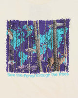 Vintage 1992 Columbia See The Forest Single Stitch Crewneck T-Shirt - L