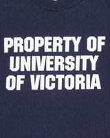 Vintage 1990s King T's University Of Victoria Single Stitch Crewneck T-Shirt - M