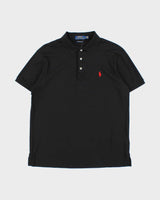 Vintage Polo Ralph Lauren Custom Slim Fit Short Sleeve Polo Shirt - L