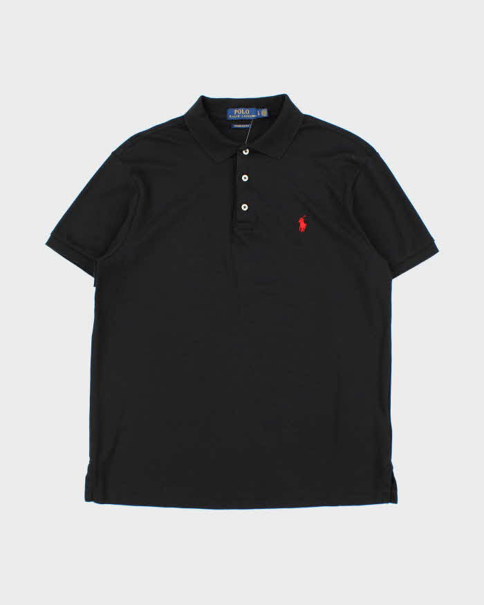 Vintage Polo Ralph Lauren Custom Slim Fit Short Sleeve Polo Shirt - L