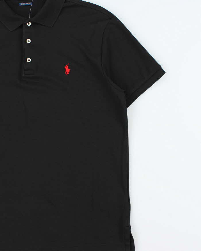 Vintage Polo Ralph Lauren Custom Slim Fit Short Sleeve Polo Shirt - L