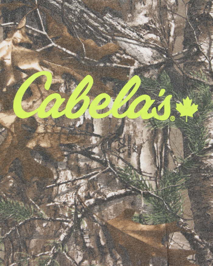 Vintage Y2K 00s Cabela's Realtree Camo Crewneck T-Shirt - XXL