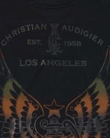Vintage Y2K 00s Christian Audiger Made In USA Crewneck T-Shirt - S