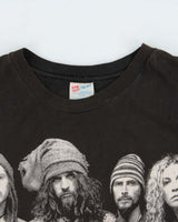 Vintage 1995 White Zombie Freakazoid Heaven Hanes Distressed Crewneck T-Shirt - XL