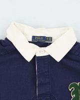 Vintage Polo Ralph Lauren 67 Long Sleeve Rugby Shirt - 4XL