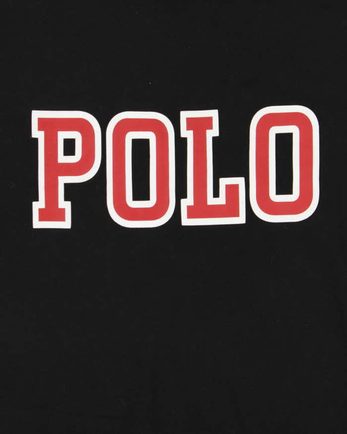 Vintage Polo Ralph Lauren Spell Out Crewneck T-Shirt - M