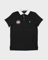 Vintage Polo Ralph Lauren Alpine World Cup Racing Custom Slim Fit Short Sleeve Polo Shirt - M