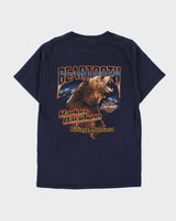 Vintage 2002 Harley Davidson Beartooth Hanes Beefy Crewneck Pocket T-Shirt - M