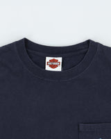 Vintage 2002 Harley Davidson Beartooth Hanes Beefy Crewneck Pocket T-Shirt - M