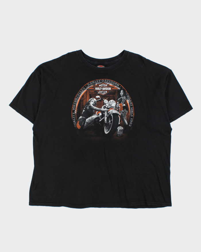 Vintage Harley Davidson Cancun Mexico Crewneck T-Shirt - XXXL