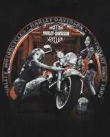 Vintage Harley Davidson Cancun Mexico Crewneck T-Shirt - XXXL