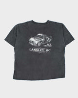 Vintage 2000 Ace Tattoo Langley Faded Gildan Heavyweight Crewneck T-Shirt - XXL
