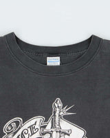 Vintage 2000 Ace Tattoo Langley Faded Gildan Heavyweight Crewneck T-Shirt - XXL