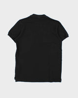 Vintage Diesel Zip Button Short Sleeve Polo Shirt - M