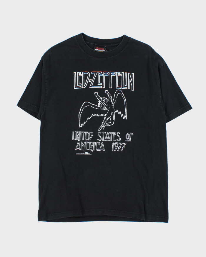 Vintage 2004 Tour Artimonde Tag Myth Gem Led-Zepplin USA 77 Crewneck T-Shirt - L