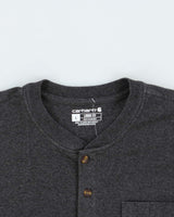 Vintage Carhartt Heavyweight Loose Fit Crewneck Henley T-Shirt - L