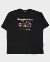 Vintage 00s Indian Motorcycles Big Chief Heavyweight Crewneck T-Shirt - XL