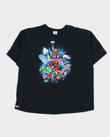 Vintage Y2K 00s Universal Studios Marvel Heavyweight Crewneck T-Shirt - XXL