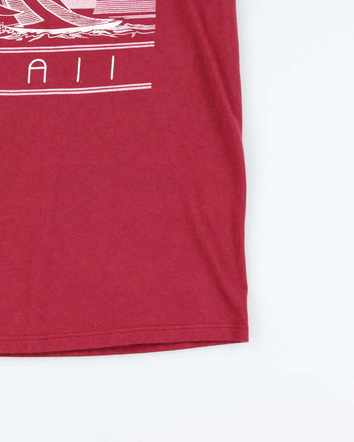 Vintage 1990s Single Stitch Hawaii Made In USA Crewneck T-Shirt - M