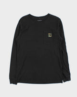 Vintage Carhartt Camo Logo Relaxed Fit Long Sleeve Crewneck Pocket T-Shirt - S
