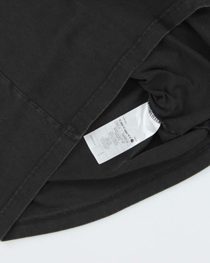 Vintage Carhartt Camo Logo Relaxed Fit Long Sleeve Crewneck Pocket T-Shirt - S