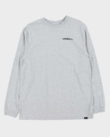 Vintage O'Neill Embroidered Marl Grey Long Sleeve Crewneck T-Shirt - L