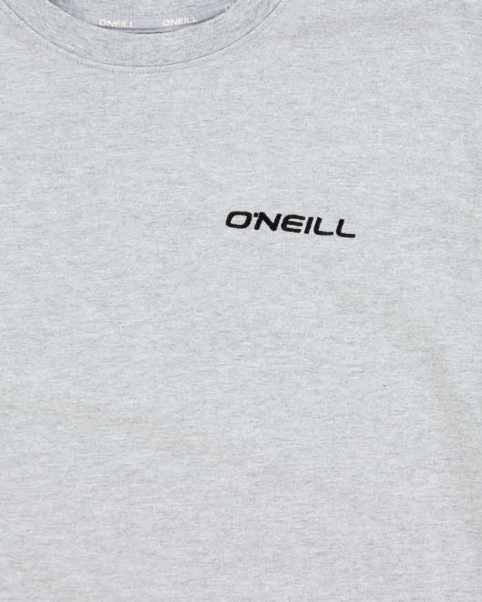 Vintage O'Neill Embroidered Marl Grey Long Sleeve Crewneck T-Shirt - L