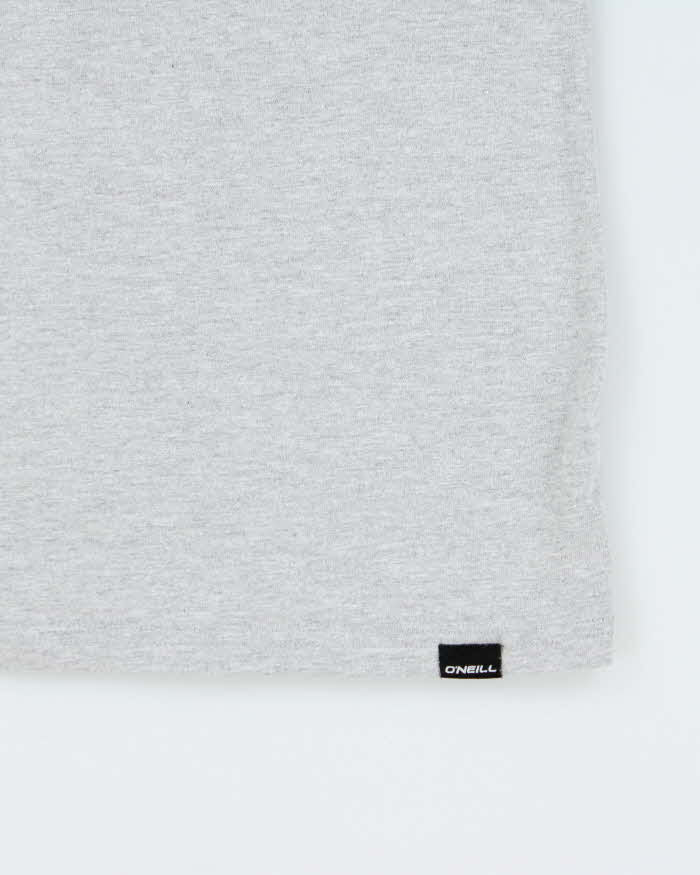 Vintage O'Neill Embroidered Marl Grey Long Sleeve Crewneck T-Shirt - L