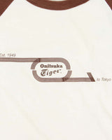 Vintage Y2K 00s Onitsuka Tiger 3/4 Sleeve Made In USA Raglan Baseball T-Shirt - M