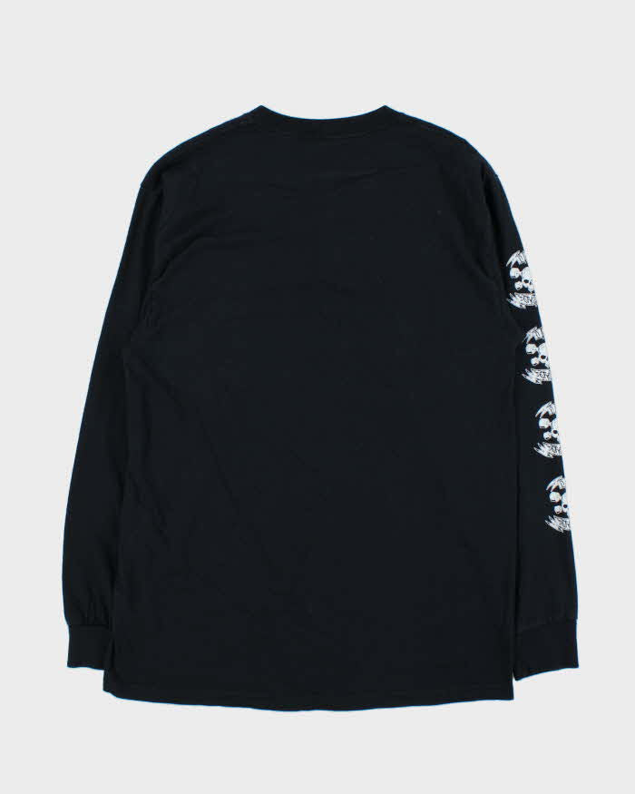 Vintage Y2K 00s Old Derelicts Skater Long Sleeve Crewneck T-Shirt - L