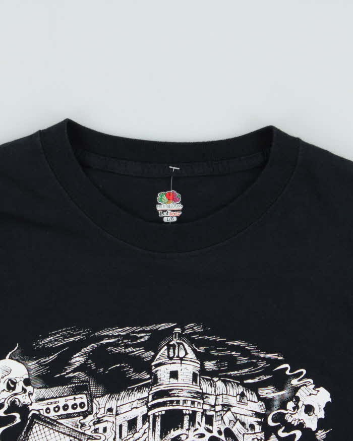 Vintage Y2K 00s Old Derelicts Skater Long Sleeve Crewneck T-Shirt - L