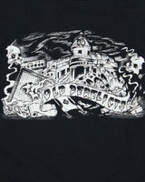 Vintage Y2K 00s Old Derelicts Skater Long Sleeve Crewneck T-Shirt - L