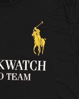 Vintage Polo Ralph Lauren Black Watch Polo Team Large Pony Crewneck Sports T-Shirt - XXL
