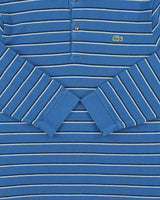 Vintage Y2K 00s Lacoste Striped Long Sleeve Polo Shirt - M