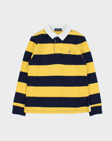 Vintage Polo Ralph Lauren Striped Long Sleeve Rugby Shirt - S