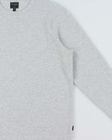 Vintage Guess Heavyweight Marl Grey Long Sleeve Waffle T-Shirt - L