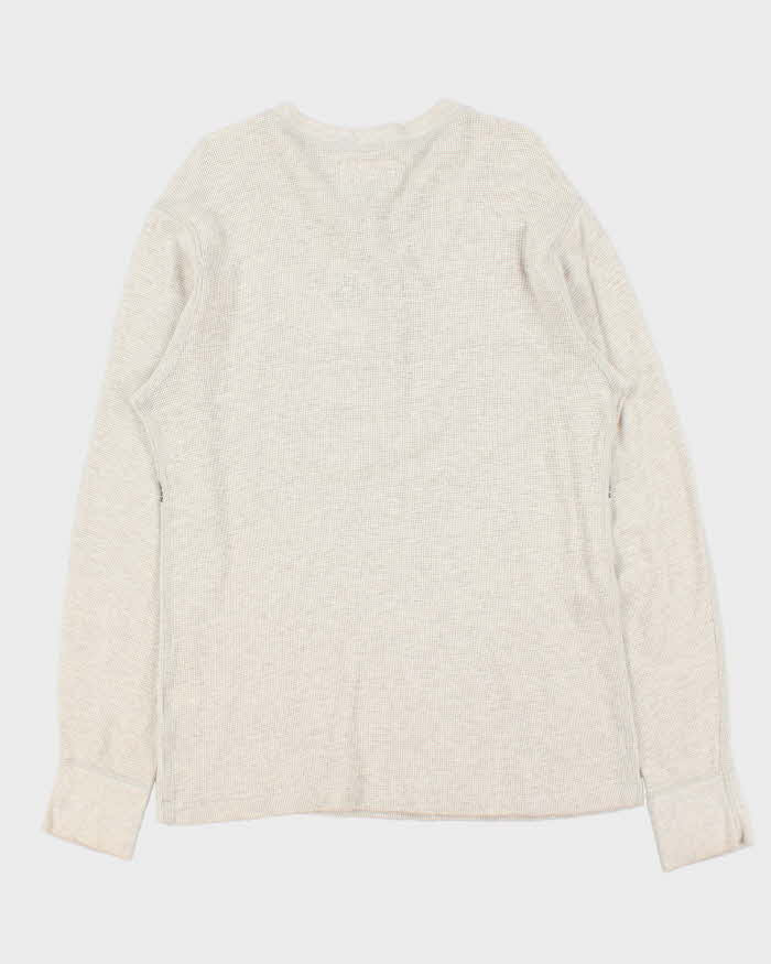Vintage Ralph Lauren Denim & Supply Navajo Long Sleeve Henley Waffle T-Shirt - L