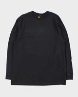 Vintage Carhartt Original Fit Crewneck Long Sleeve Logo T-Shirt - L