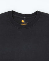 Vintage Carhartt Original Fit Crewneck Long Sleeve Logo T-Shirt - L