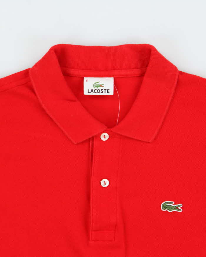 Vintage Y2K 00s Lacoste Classic Long Sleeve Polo Shirt - XL