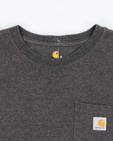 Vintage Carhartt Original Fit Long Sleeve Pocket T-Shirt - M