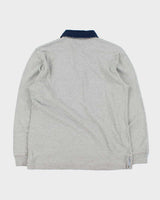 Vintage Y2K 00s Tommy Hilfiger Embroidered Long Sleeve Rugby Shirt - M