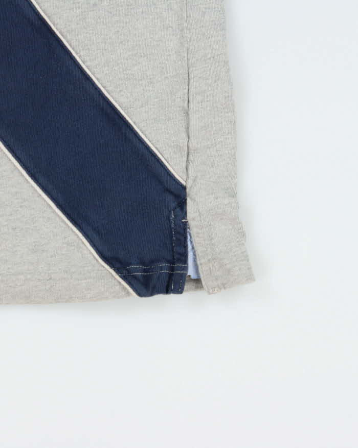 Vintage Y2K 00s Tommy Hilfiger Embroidered Long Sleeve Rugby Shirt - M